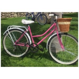 Bicicleta Jessie, Color Rosa R26, 6 Velocidades
